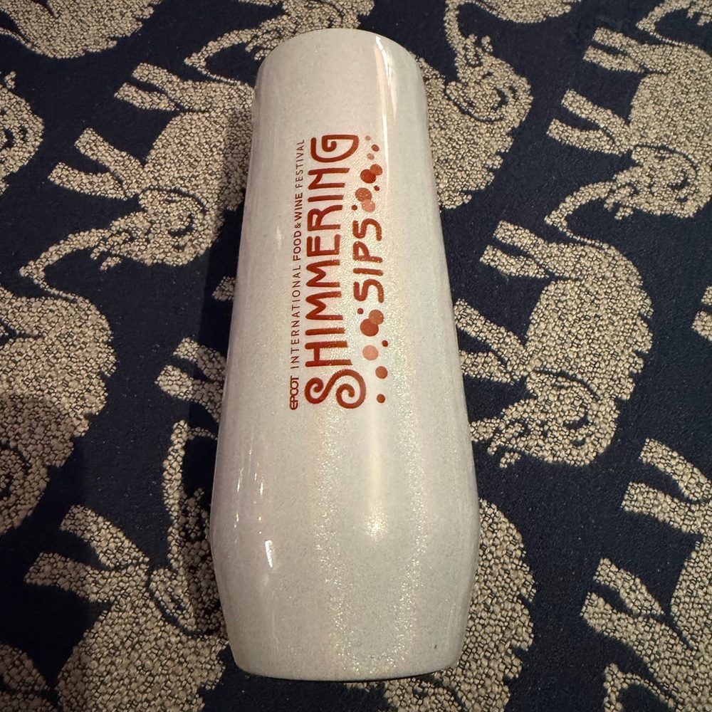 Disney x Corkcicle Epcot Food + Wine Shimmering Sips Wine Flute